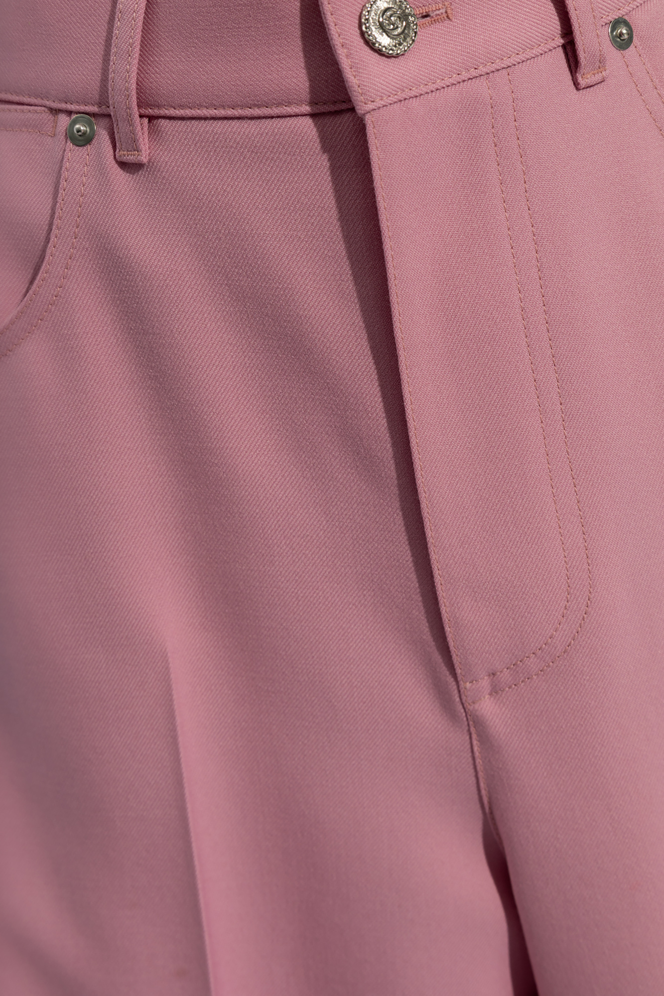 Gucci Wool pleat-front trousers | Women's | Vitkac